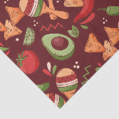 Red And Green Mexican Food 薄葉紙 (詳細)