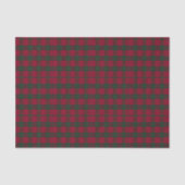 Red and Green Plaid Tissue Paper 薄葉紙 (正面)