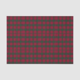 Red and Green Plaid Tissue Paper 薄葉紙