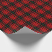 Red and Green Plaid Wrapping Paper ラッピングペーパー (角)