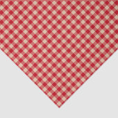Red and Kraft Country Gingham Christmas  薄葉紙 (詳細)