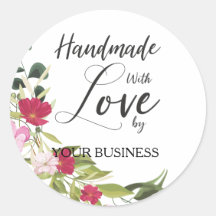 Red and Pink Floral Craft Articles Handmade