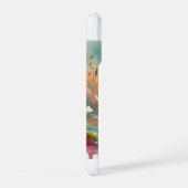 Red and White Crake 210724AREF105 - Watercolor iPhoneケース (右側面)