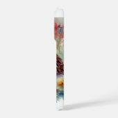 Red and White Crake 210724AREF105 - Watercolor iPhoneケース (左側面)