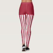 Red and White Elf Pants レギンス (裏面)