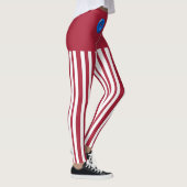 Red and White Elf Pants レギンス (右)