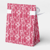 Red and white floral pattern フェイバーボックス (裏面サイド)