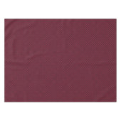 Red and white geometric checkered pattern retro テーブルクロス (正面(横))