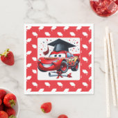 Red And White Graduation Kindergarten  スタンダードランチョンナプキン (インサイチュ)