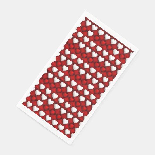 Red And White Heart Pattern (コーナー)