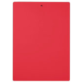 Red and White Heart Pattern | Cute Valentine Love  クリップボード (裏面)