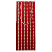 Red and White Pearl  ワインギフトバッグ (裏面)
