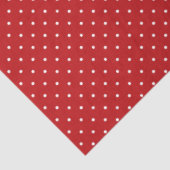 Red and White Polka Dot Tissue Paper 薄葉紙 (詳細)