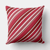 Red And White Striped クッション (裏面)