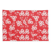 Red And White Tropics  枕カバー (裏面-右)