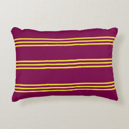 Red and Yellow Accent Pillow アクセントクッション