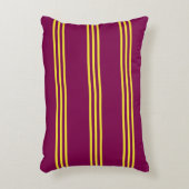 Red and Yellow Accent Pillow アクセントクッション (正面(垂直))