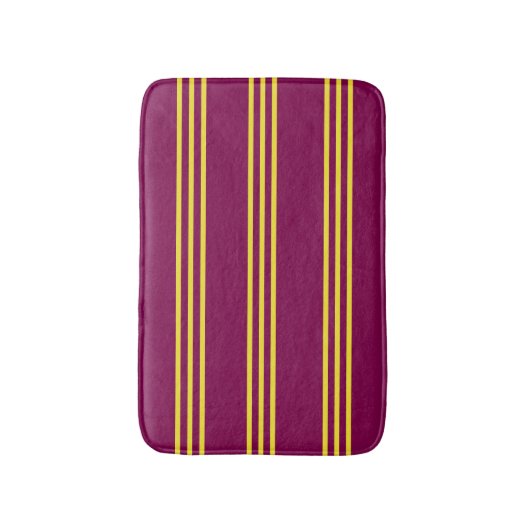 Red and Yellow Bath Mat バスマット (正面縦)