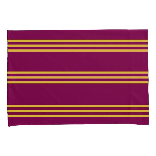 Red and Yellow Pillowcase 枕カバー (正面右)