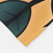 Red And Yellow Roses フリースブランケット (角)