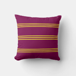 Red and Yellow Throw Pillow クッション