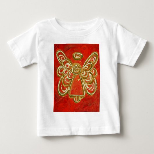 Red Angel Tシャツ（両面イメージ） ベビーTシャツ (正面)
