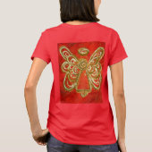 Red Angel Tシャツ(両面イメージ) Tシャツ (裏面)
