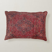 Red Antique Carpet アクセントクッション (裏面)