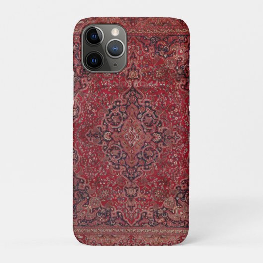 Red Antique Carpet Case-Mate iPhoneケース (裏)