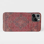 Red Antique Carpet iPhoneケース (裏面横)