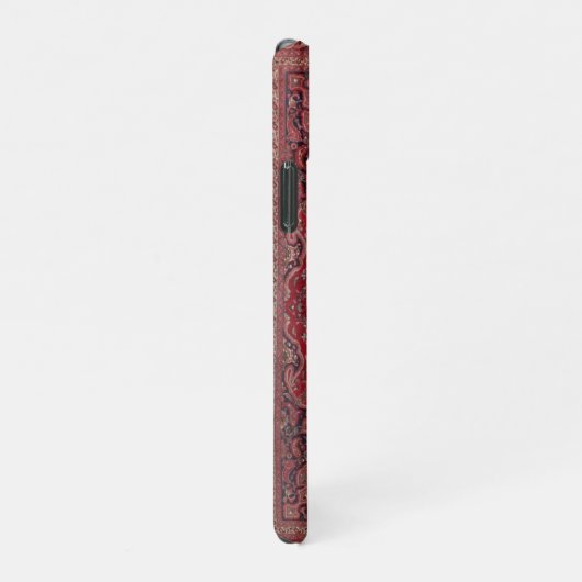 Red Antique Carpet iPhoneケース (右側)