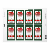 Red Appleがラベルを保持 ラベル (フルシート)