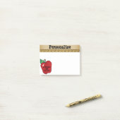 Red Apple 🍎先生 ポストイット (デスク上)