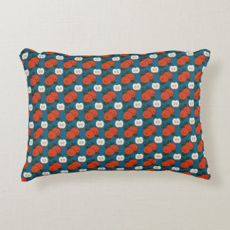 Red Apple Accent Pillow | One Owl Artist アクセントクッション