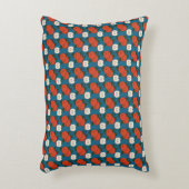 Red Apple Accent Pillow | One Owl Artist アクセントクッション (正面(垂直))