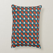 Red Apple Accent Pillow | One Owl Artist アクセントクッション (裏面(縦))