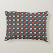 Red Apple Accent Pillow | One Owl Artist アクセントクッション (裏面)