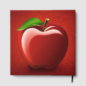 Red Apple Logo Guest Book ゲストブック (裏面)