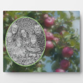 Red Apple On Tree絵画's Add Your Own Photo フォトプラーク (正面)