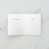 Red Apple "Thank You先生"カスタムクラス サンキューカード (内部)