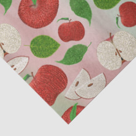 Red Apple Tissue Paper, Cute Apple Print 薄葉紙