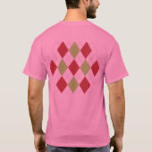 Red Argyle Shirt Tシャツ (裏面)