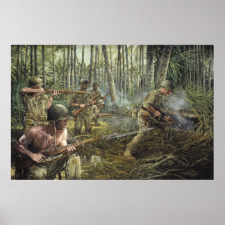 Red Arrow at War by Michael Gnatekプリント ポスター