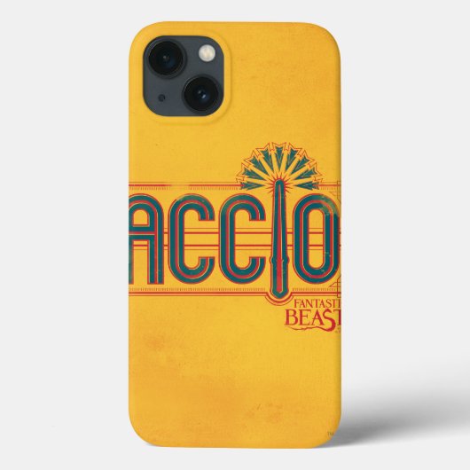 Red Art Deco ACCIO™ Spell Graphic Case-Mate iPhoneケース (裏面)