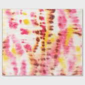 Red Artistic Dirty. Tie Dye Texture. Gray Brush Pa ラッピングペーパー (フラット)