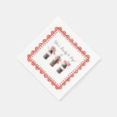 Red Baby Soda Ready to POP  スタンダードカクテルナプキン (角)