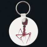 Red bacteriophage キーホルダー<br><div class="desc">Highly decorative bacteriophage to spice your daily needs!</div>