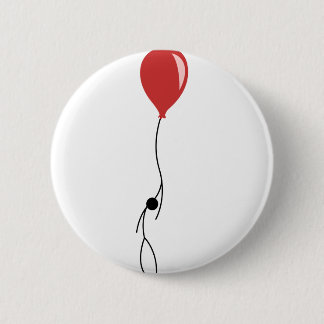 Red balloon 缶バッジ
