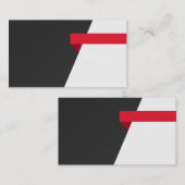 Red band 名刺 (正面/裏面)