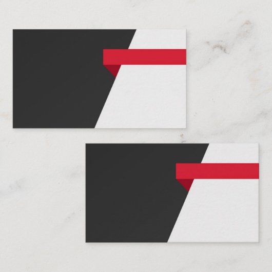 Red band 名刺 (正面/裏面)